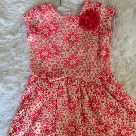 🌺Pippa & Julie Little
Girls Floral Lace Knit
Dress🌺 - Picture 1 of 7